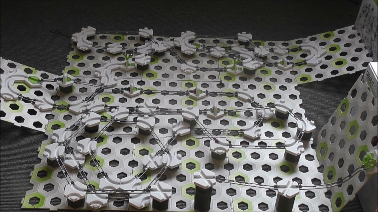 Gravitrax Wand fahrt.Moderne bahn. Aufbaum&ouml;glichkeit.