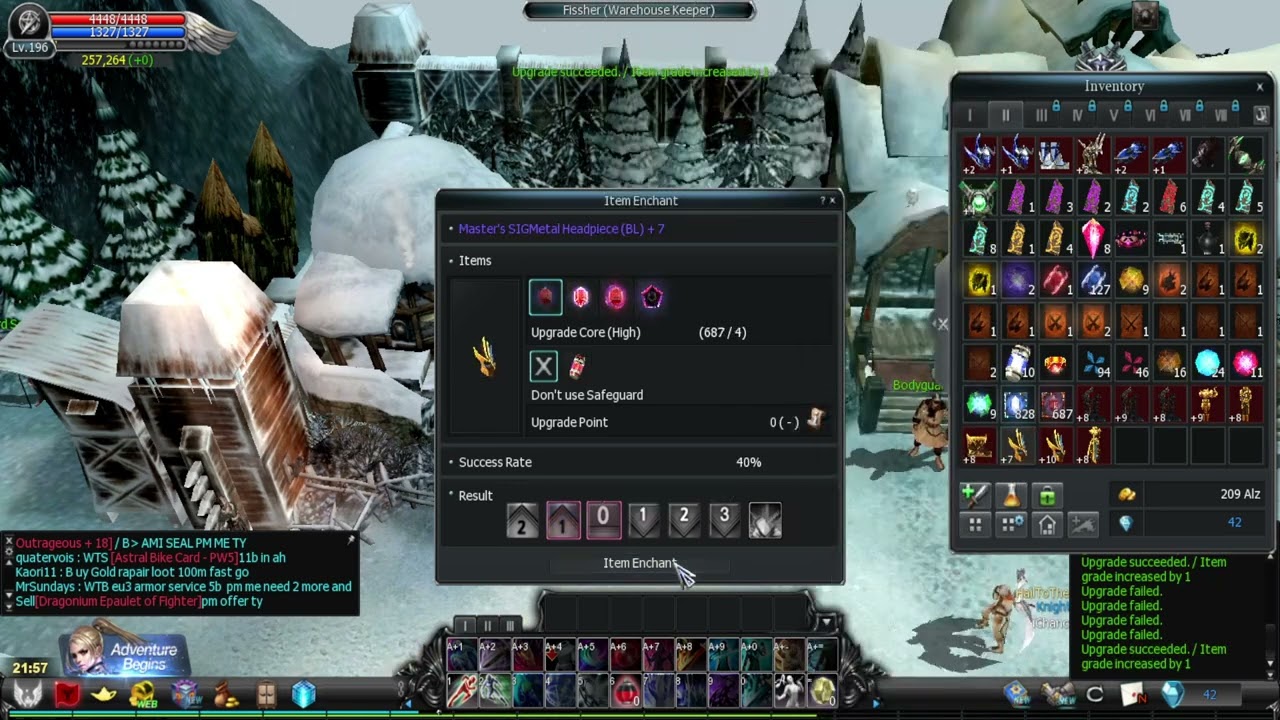ENXI (BLADER) FARMED 4,2 BIL ALZ CABAL ONLINE 1 MAY 2025