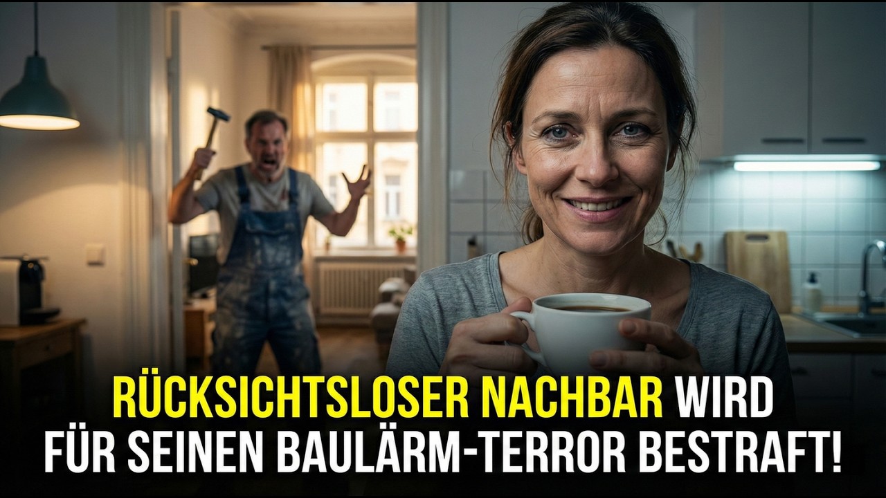 Mein Nachbar terrorisierte uns mit Baulärm, also weckte ich ihn um 6 Uhr morgens.