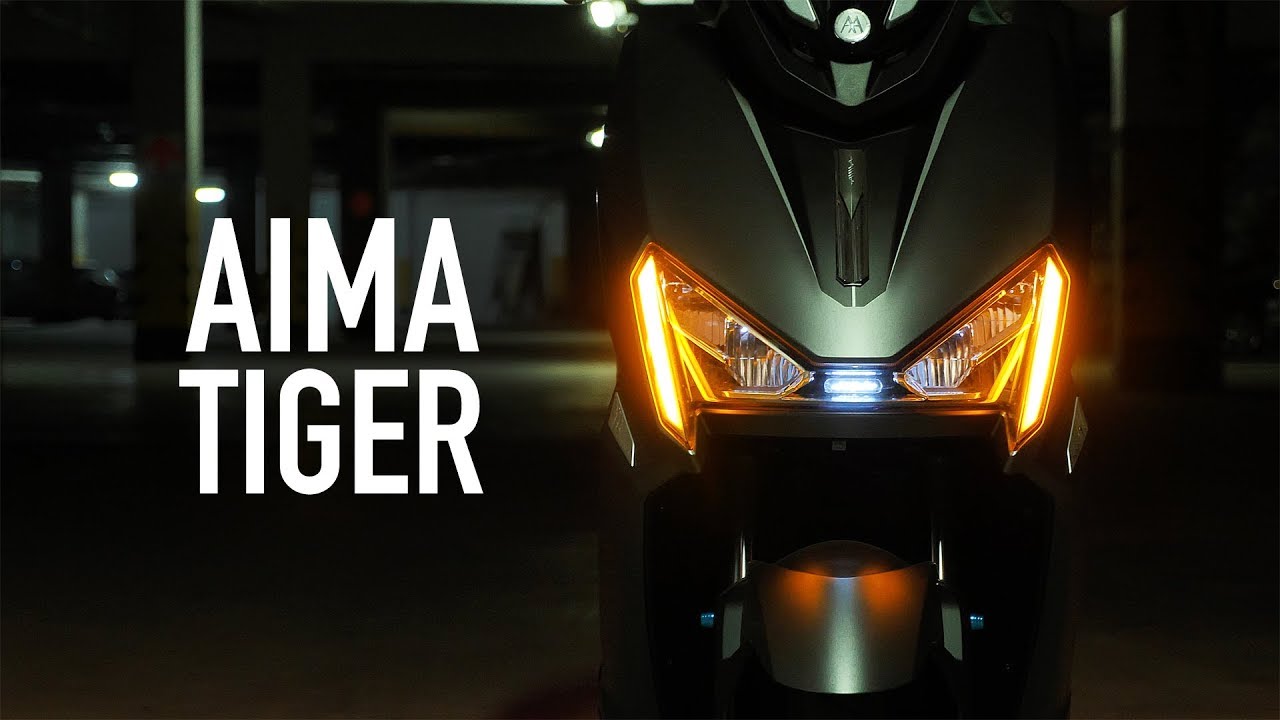 Обзор Aima Tiger. Электроскутер для двоих