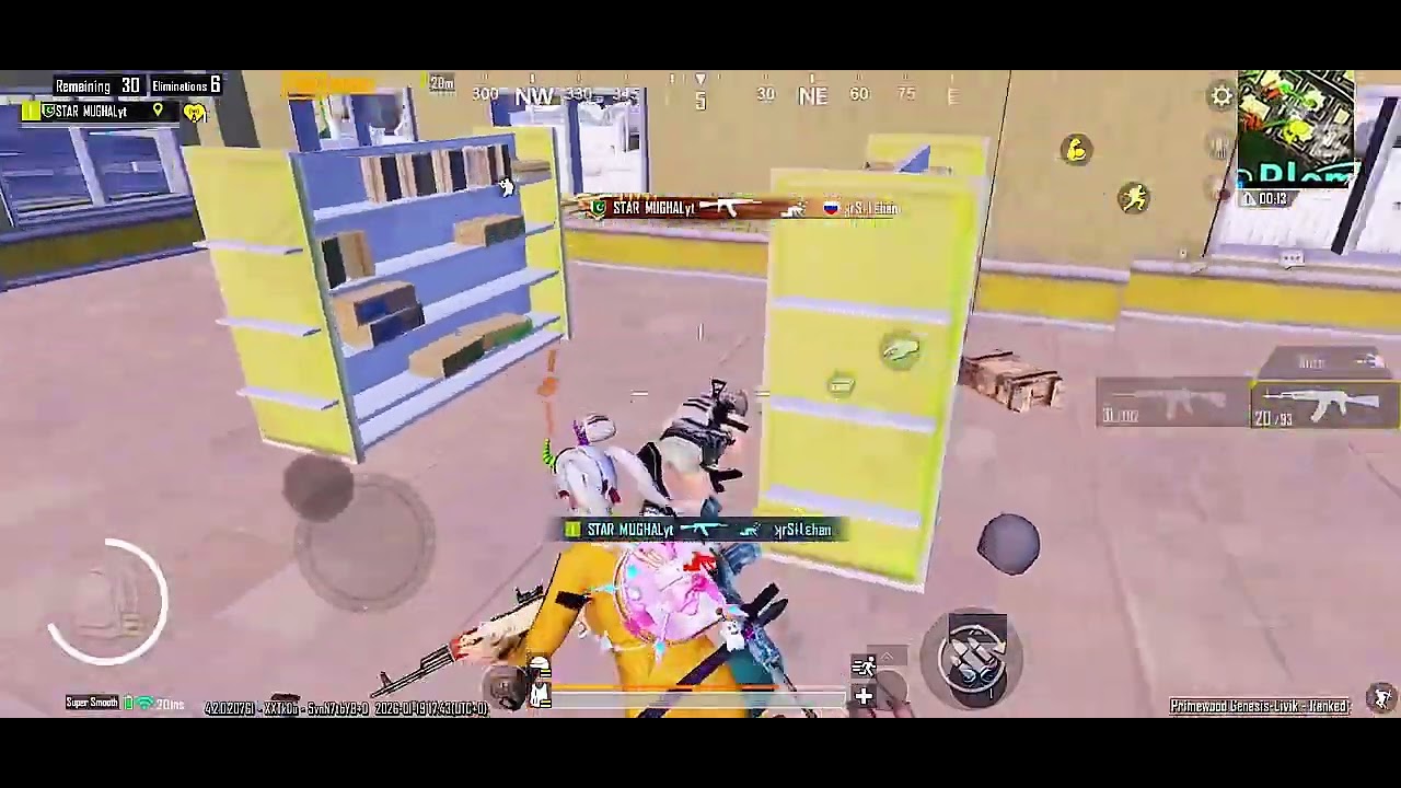Solo vs squad 🤯 | RUSH GAMEPLAY🔥|| PUBG mobile