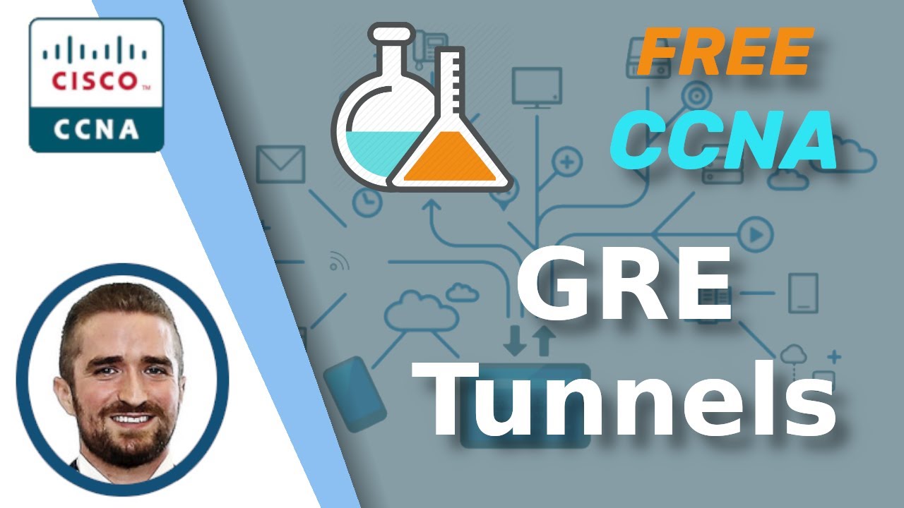 Бесплатный CCNA | GRE Tunnels | Лабораторная работа, день 53 | Полный курс CCNA 200-301