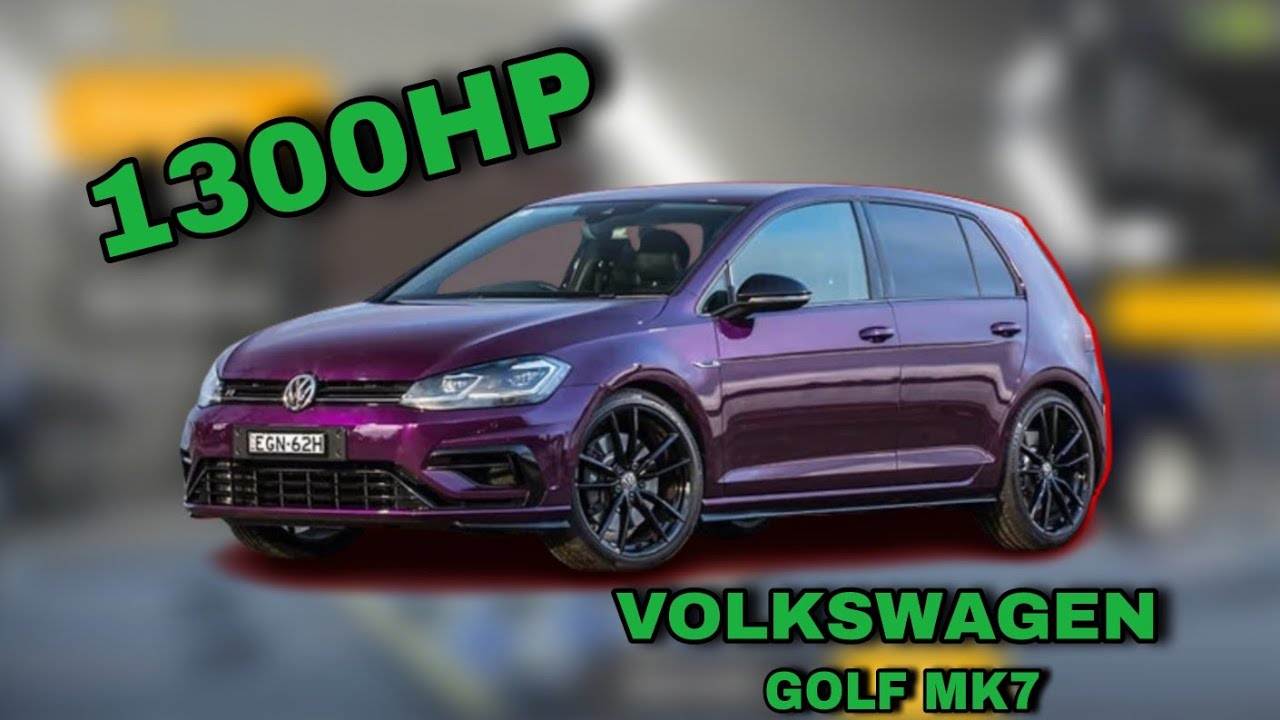 1,300-сильный Volkswagen Golf Mk7 Drag Tune | CPM2 | Многопользовательская парковка 2