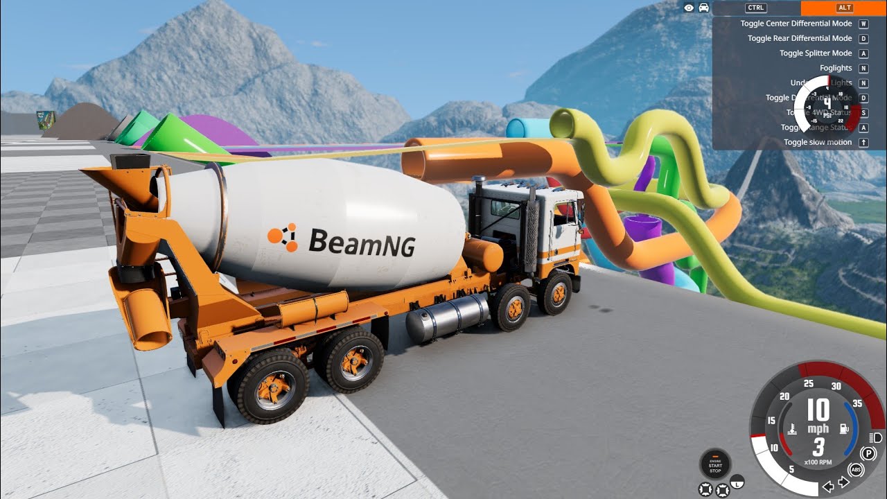 beamng drive car crash new gameplay top video hard 8875
