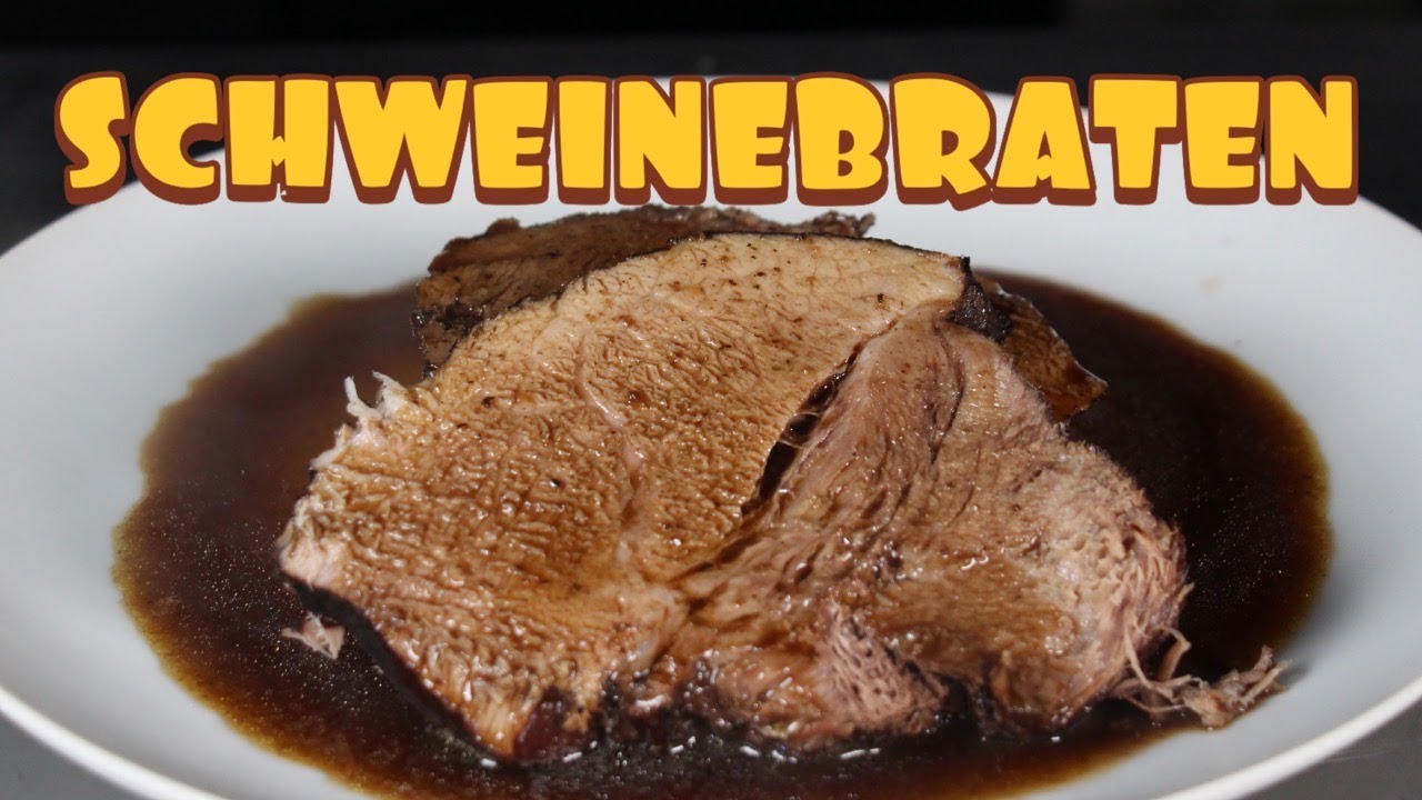 SCHWEINEBRATEN MIT BIERSAUCE AUS DEM DUTCH OVEN - WIE IM BRAUHAUS - deutsches BBQ-Video - 0815BBQ