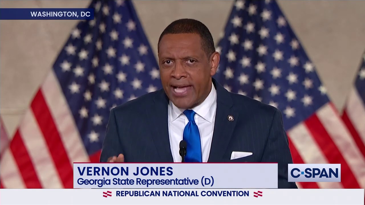 Democratic Georgia State Rep. Vernon Jones Full Remarks at 2020 Republican National Convention