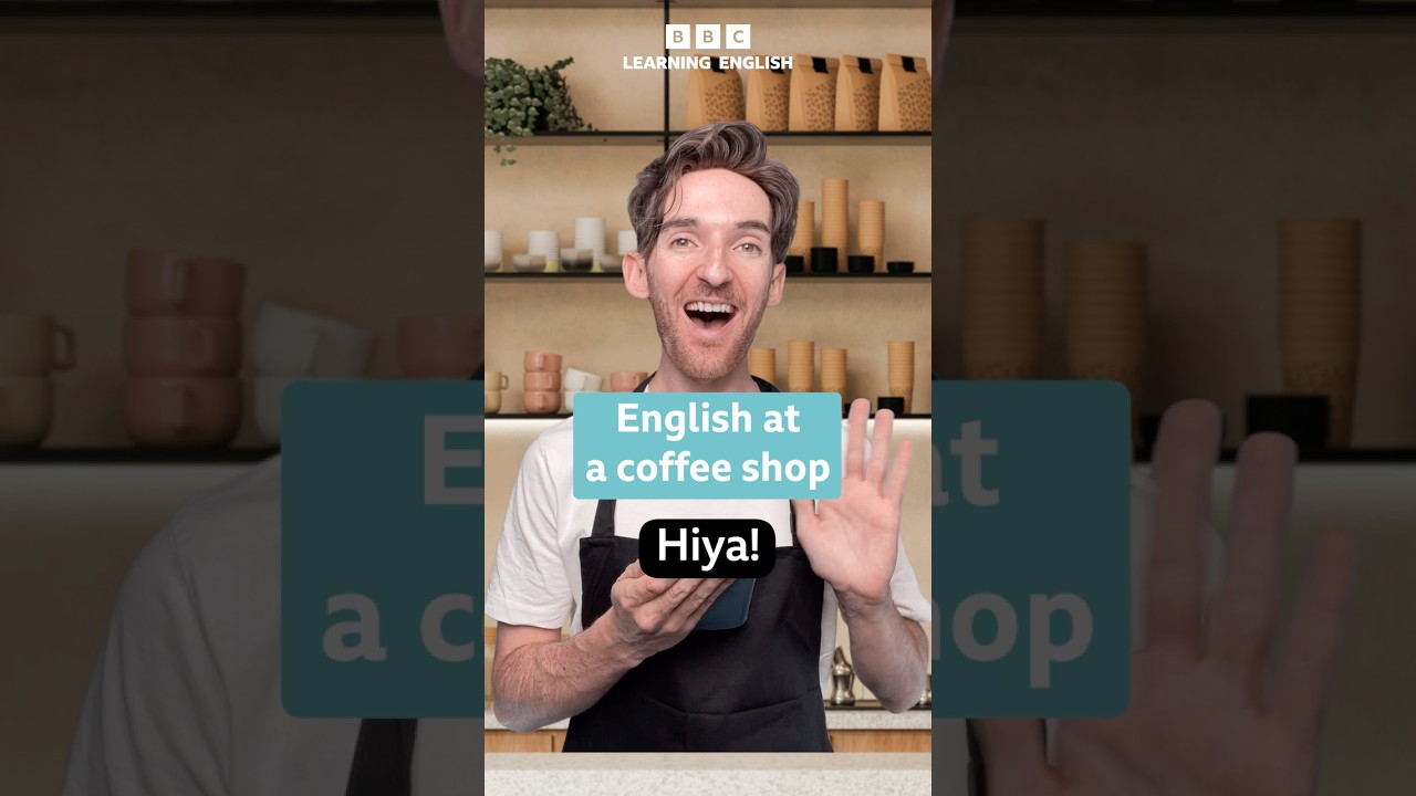 What to say at a coffee shop #english #shorts #coffee
