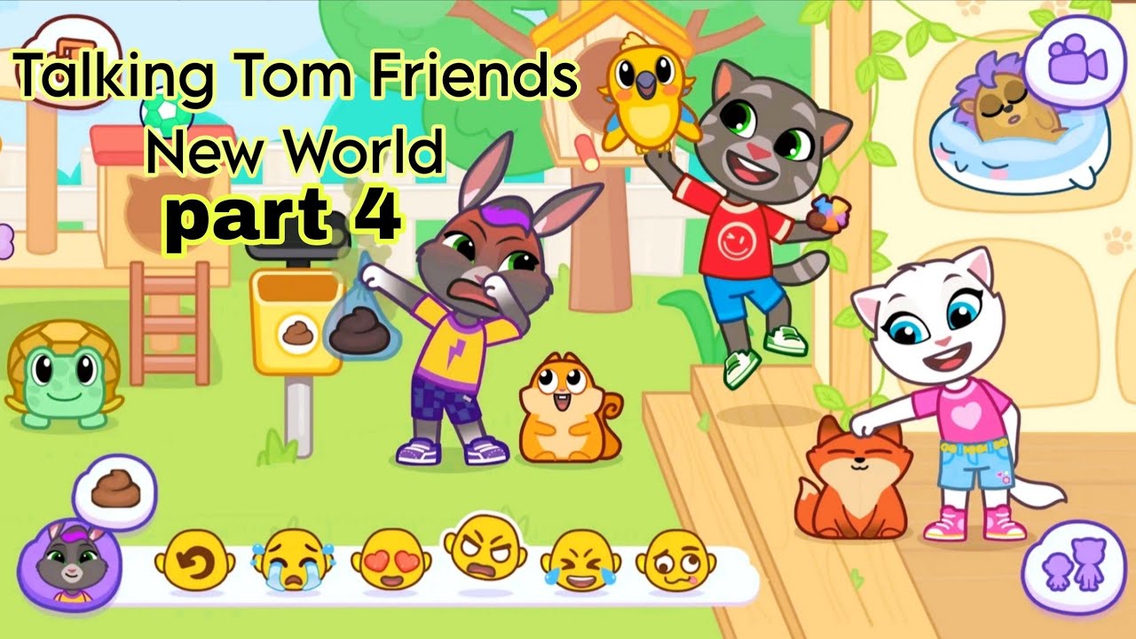 Talking Tom Friends New World 