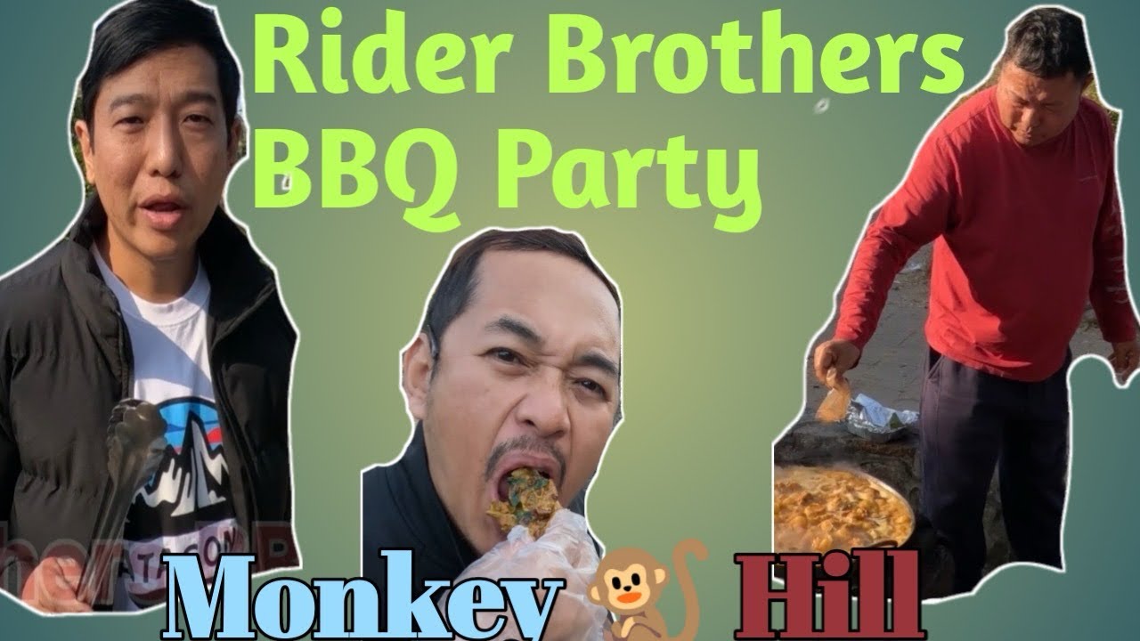 Rider Brothers BBQ 🍗 Party in Monkey 🐒 hill jungle 