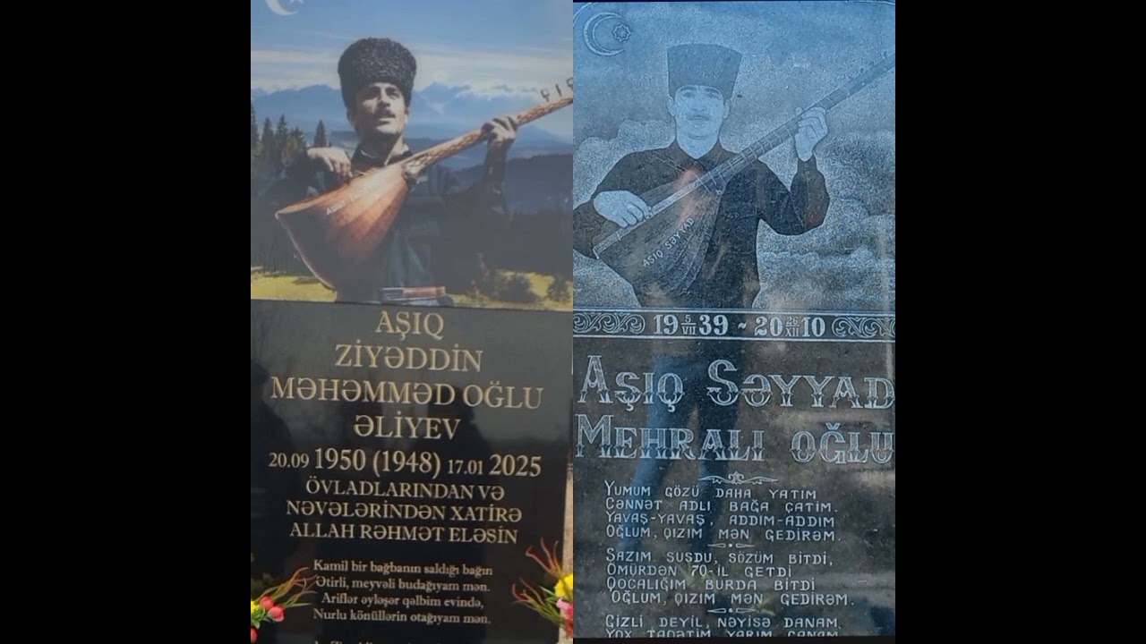 Ustad aşıq Səyyad Əliyev və Ustad aşıq Ziyəddin Borçalının ifasnda gözəl aşıq havaları.