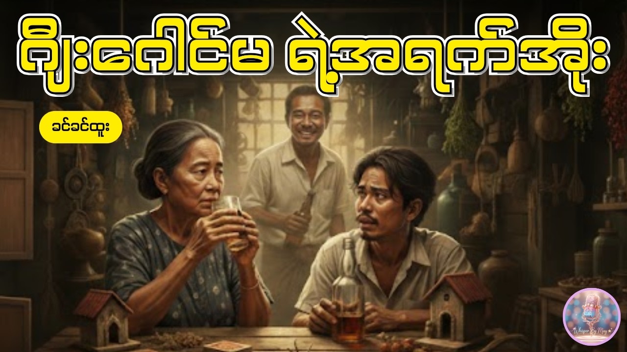 အရက်သမား သမီး၊ အရက်သမား မိန်းမ၊ အရက်သမား အမေ ... ဂျီးဂေါင်မ၏မေတ္တာ #whisperbymay