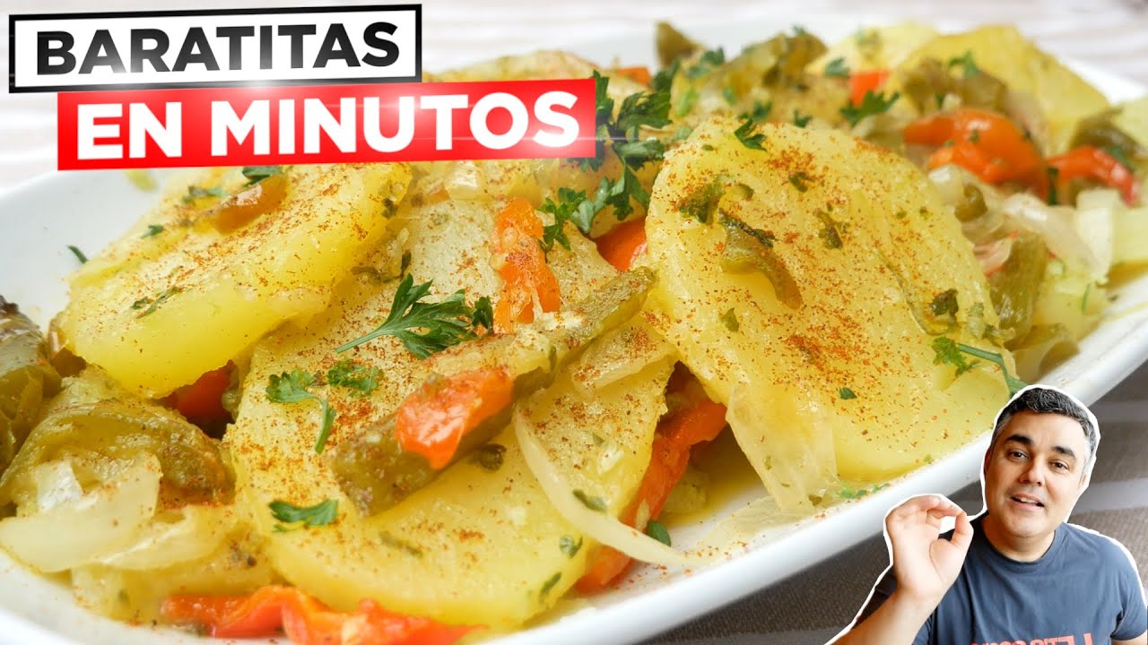 PRUÉBALAS 🍠🥔 PATATAS a lo POBRE 🥔🍠 La RECETA más FÁCIL y ECONÓMICA.