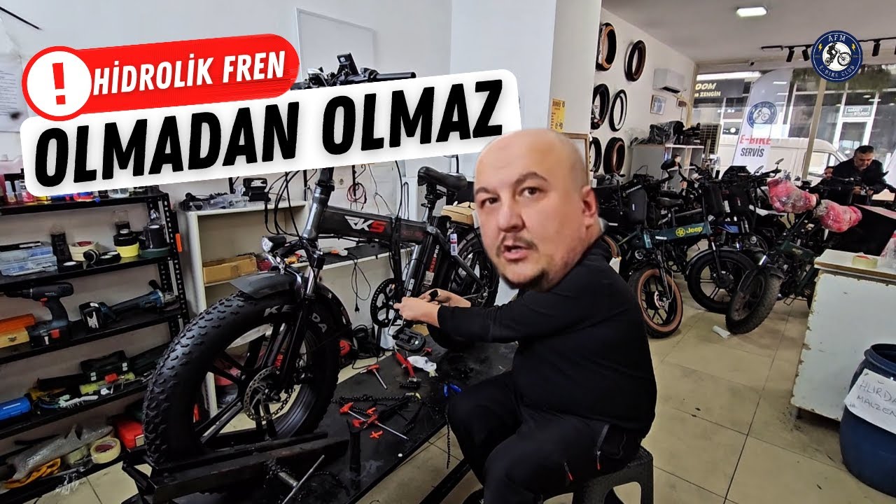 Elektrikli Bisiklet Alacaklar Hidrolik Frensiz Olmaz 