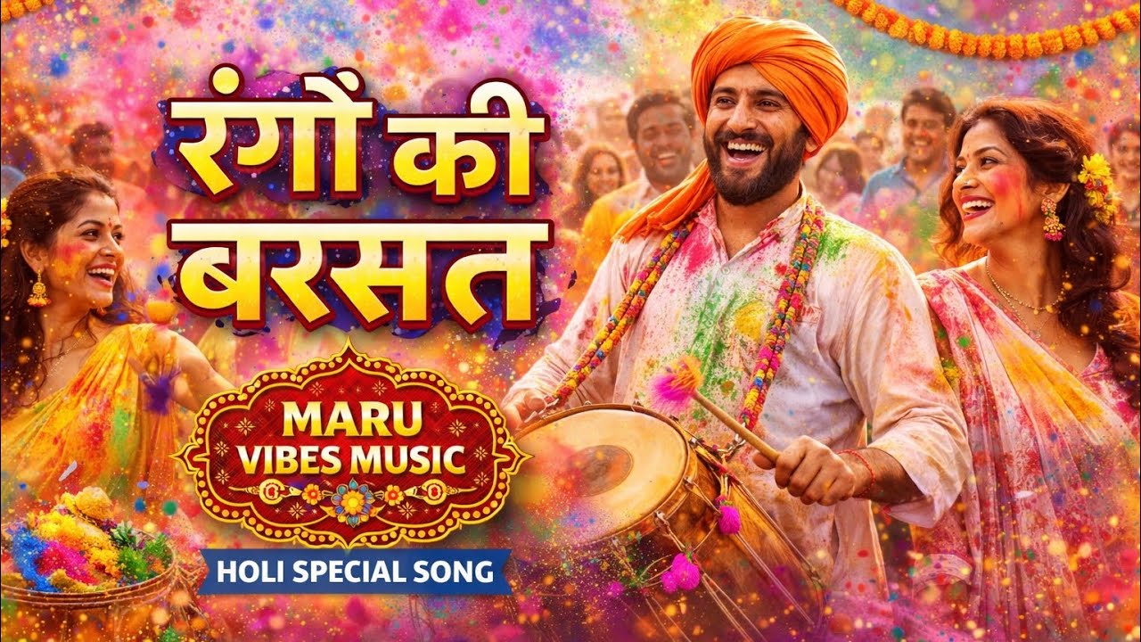 Holi Song 2026 | रंगों की बरसात | Holi Special 🔥