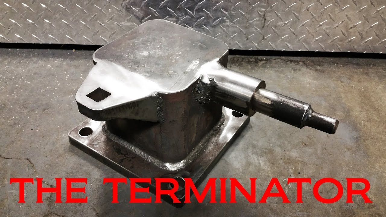 BLACKSMITHING - Large Post Anvil Hack Build 2.0 - The TERMINATOR!