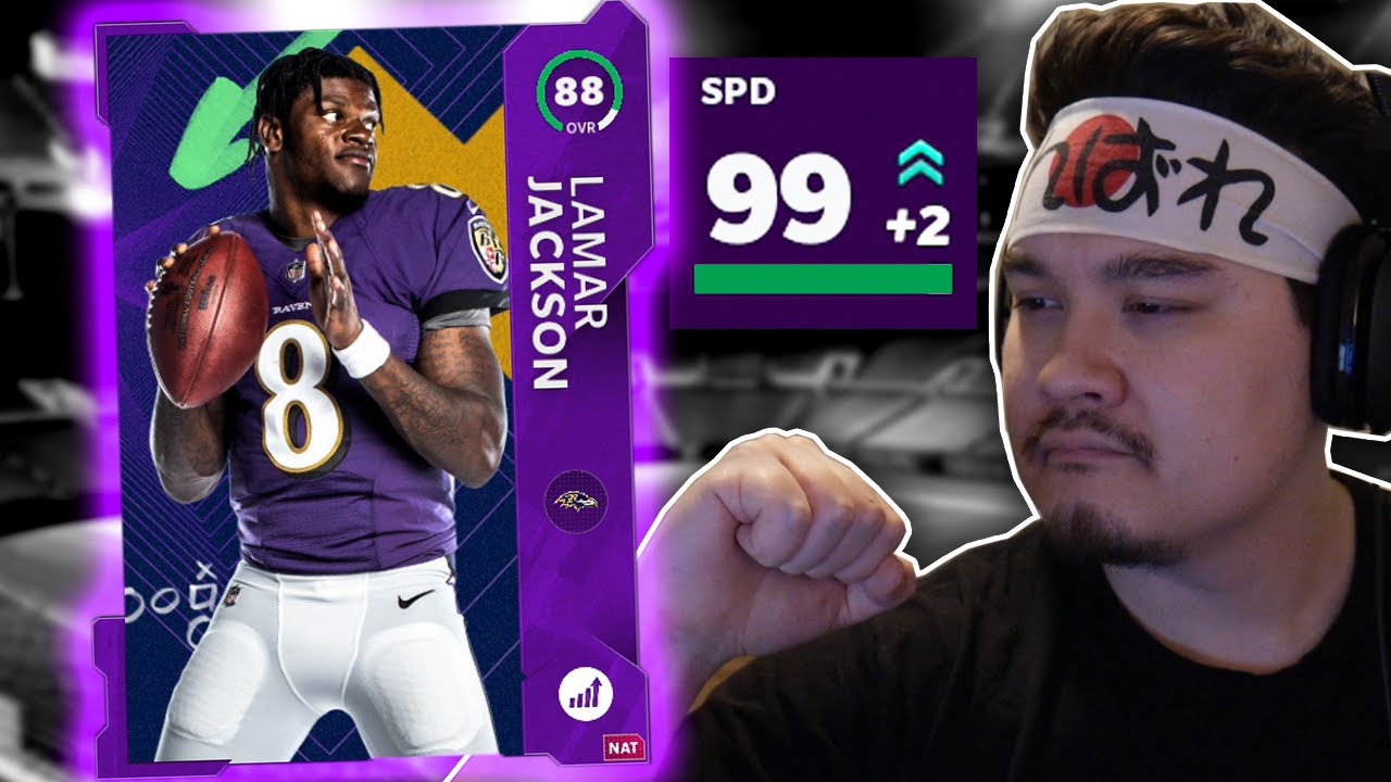 My FREE Lamar Jackson is FASTER than yours!