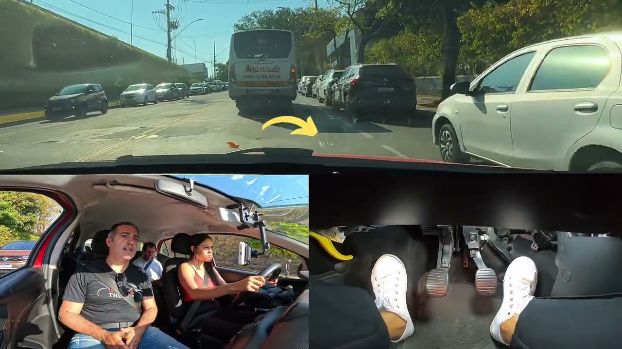 Testei ela antes de fazer o exame prático e deu nisso 