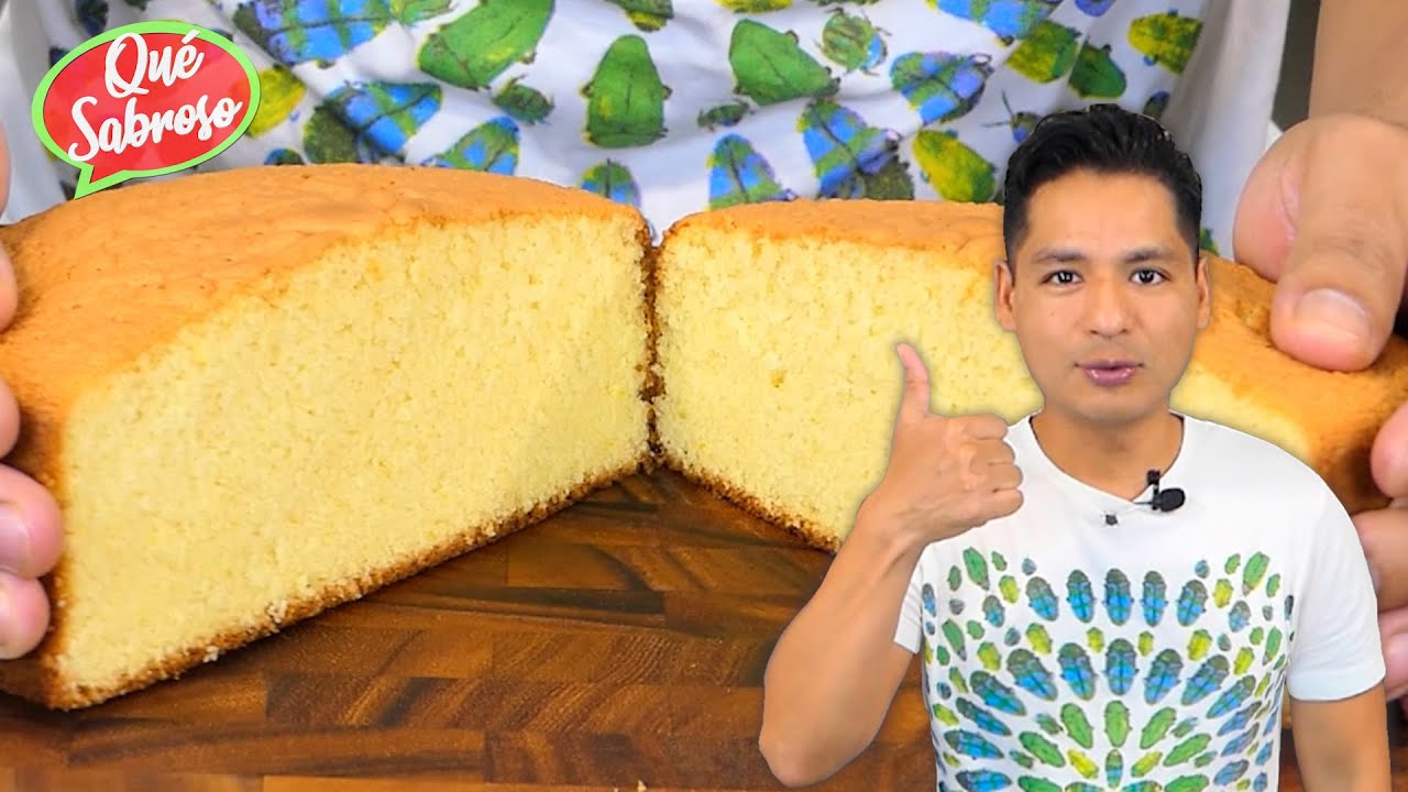 Bizcocho de Naranja Muy Tierno y Súper Esponjoso!!! Receta con pocos ingredientes