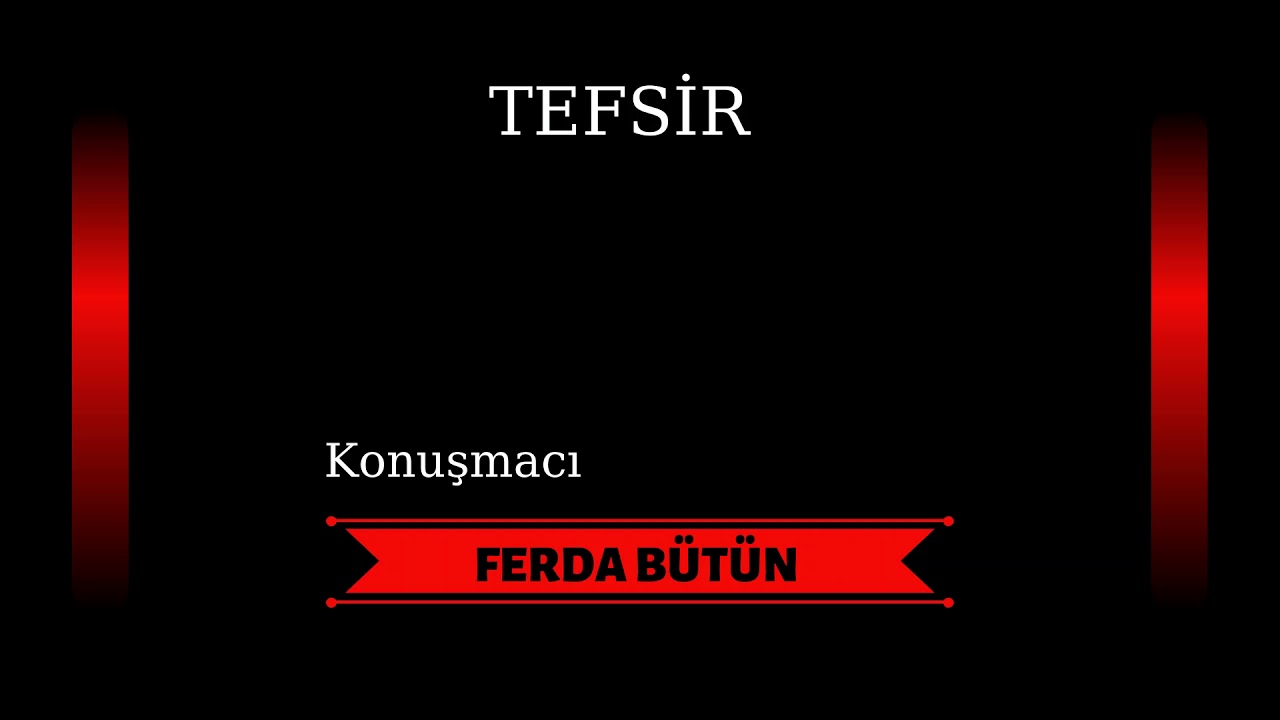 En'âm Suresi 162.Ayet Tefsiri
