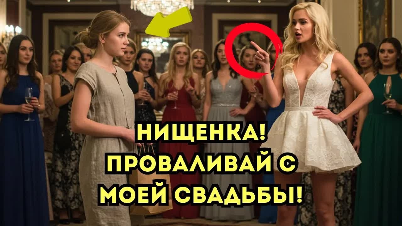 Над ней смеялись на свадьбе миллионеров, но замолчали, узнав, что она богаче всех присутствующих.