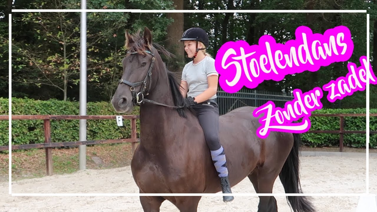 Estafette ZONDER zadel op Bandito en Anton ! Ponykamp dag 2  || VLOG#83