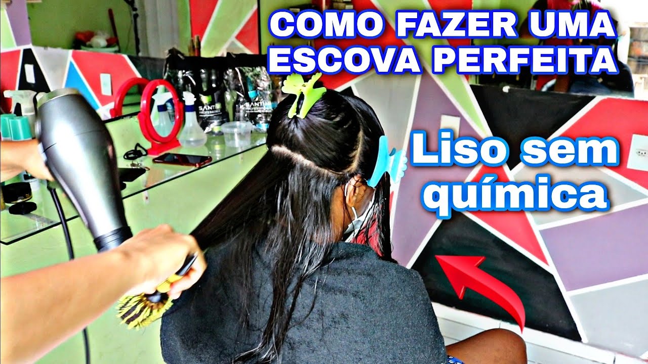 COMO FAZER UMA ESCOVA PERFEITA SEM USAR CHAPINHA DE FORMA SIMPLES