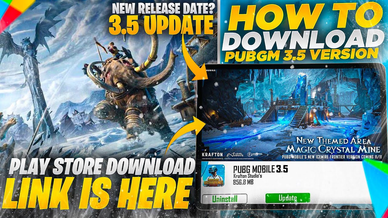 3.5 Update is here | New Release date | How to download 3.5 Update |PUBGM