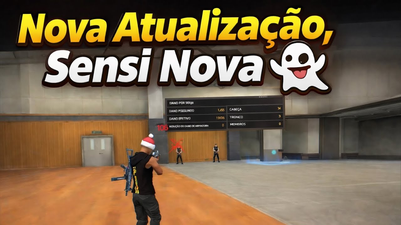 Nova Atualização!, Sensibilidade Nova👻🔥