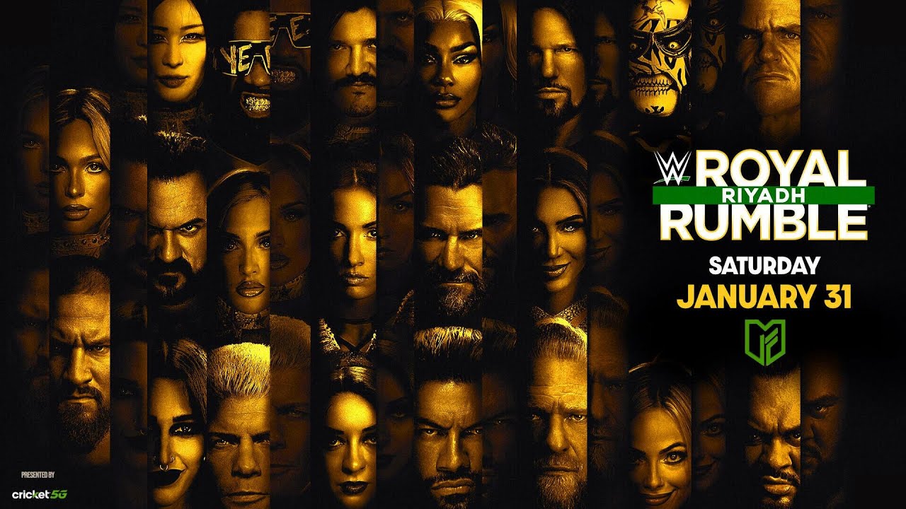 WWE Royal Rumble 2026 - Custom Promo & Official Full Match Card (Shattered Dreams)