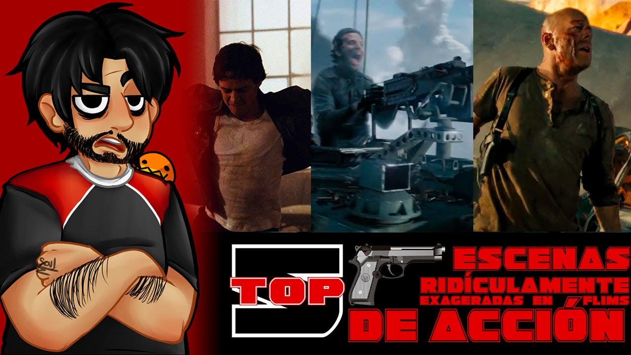 [C.H.A.O.S.] Las 5 Escenas de acción más Exageradamente Ridículas | Top