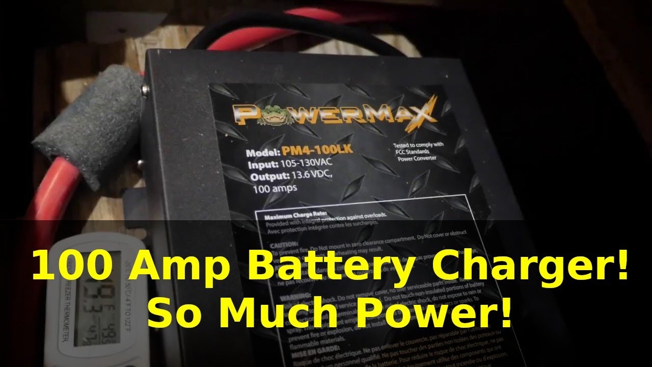 Новое зарядное устройство для аккумуляторов! Powermax PM4 100 А PM4-100LK 4-ступенчатое интеллект...