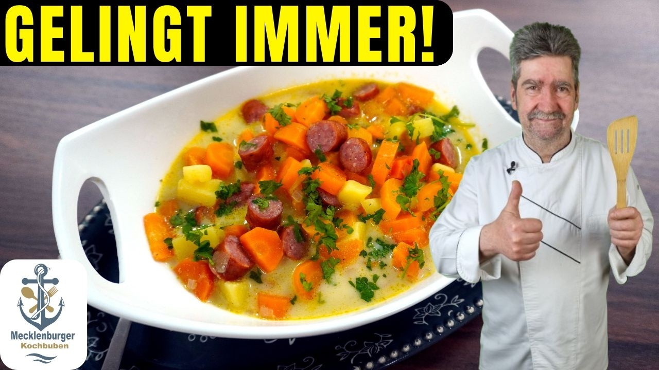 Möhreneintopf wie bei Oma: Einfach & gelingt immer!