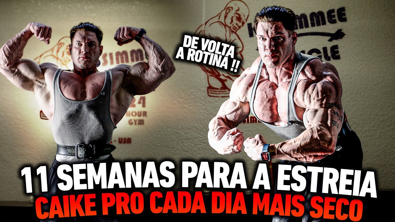 11 SEMANAS PARA MINHA ESTREIA NA CLASSIC PHYSIQUE - CADA DIA MAIS SECO !!!!