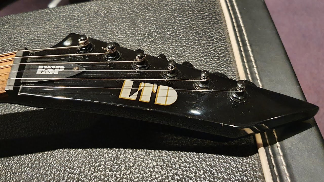 ESP LTD EX-250 Rare Korean Bolt-On Explorer Guitar - Up Close Video Review
