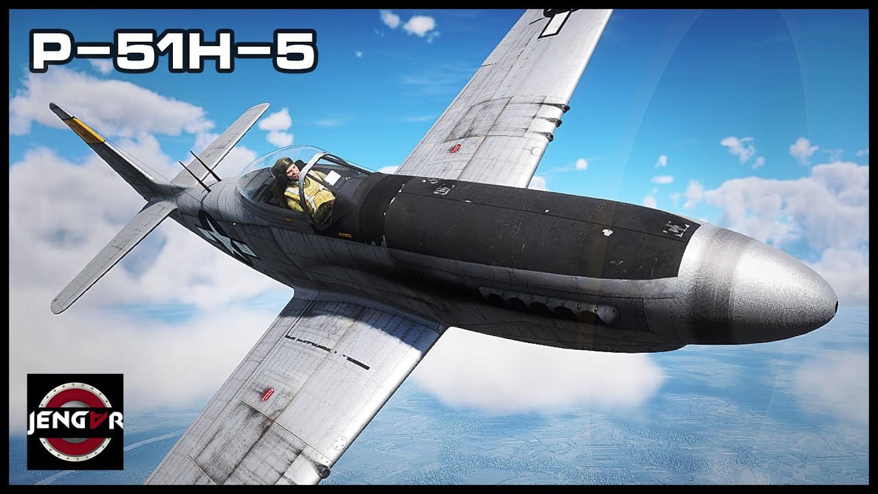 МУСТАНГ ЗВЕРЬМОД! P-51H - США - War Thunder!