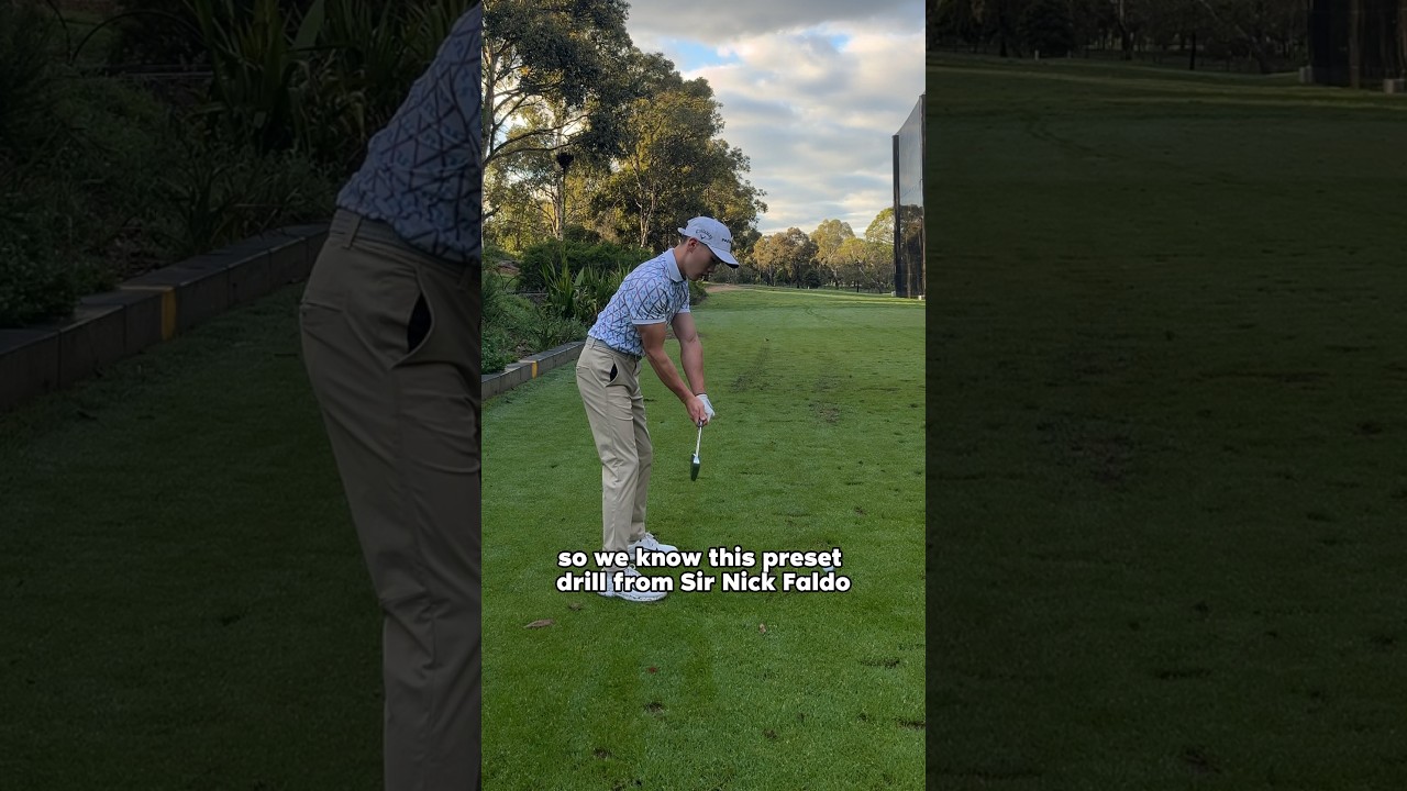 Nick Faldo’s Pre set Drill but improved 🔥 