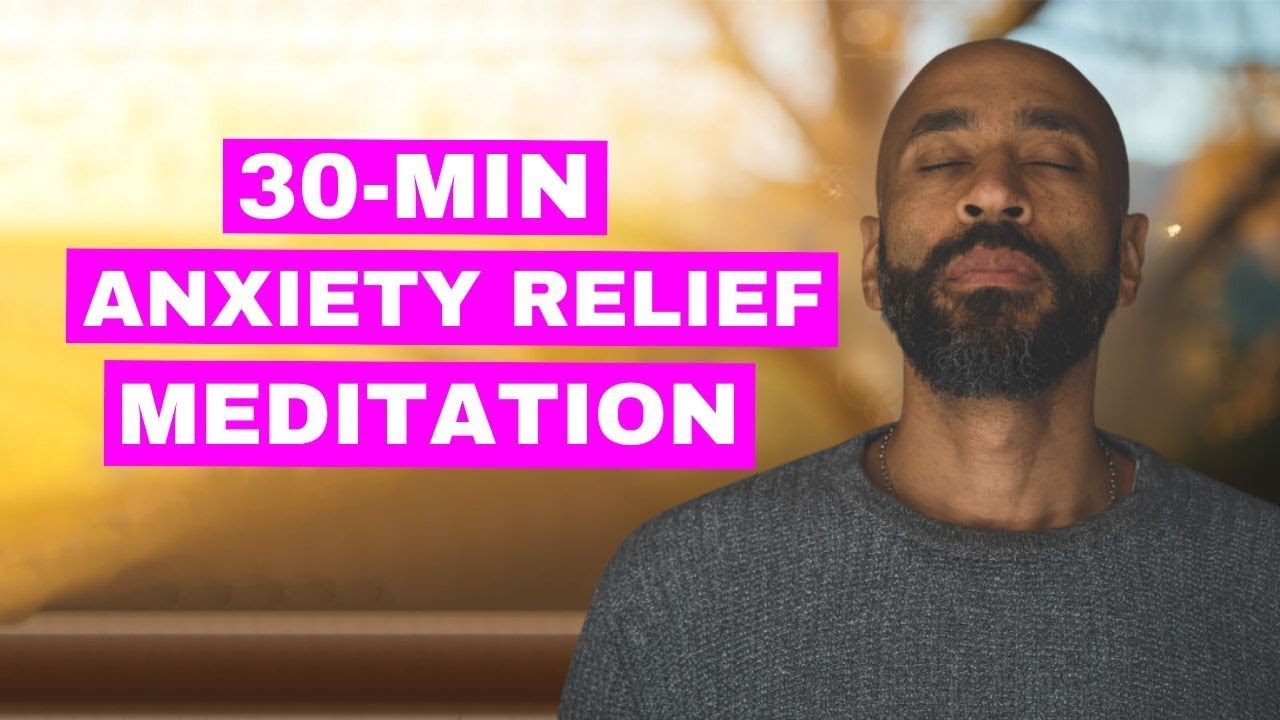 30 minute guided meditation to calm anxiety | Your Path to Anxiety Relief with Chibs Okereke