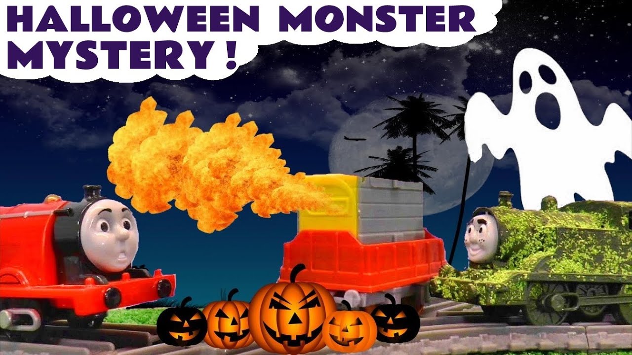 MYSTERY Monster Thomas Trains Story with Tom Moss