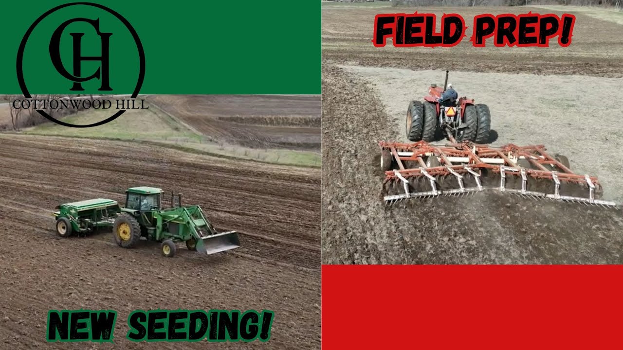 Spring Field Work on a Small Dairy Farm!