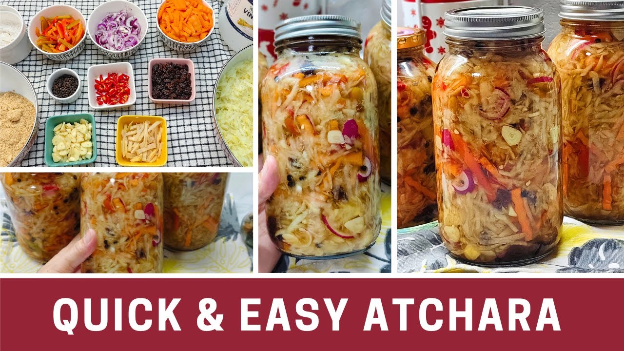 Easiest Atchara Recipe That Will Level Up Any Meal by Mai Goodness | Pickled Green Papaya Side Dish