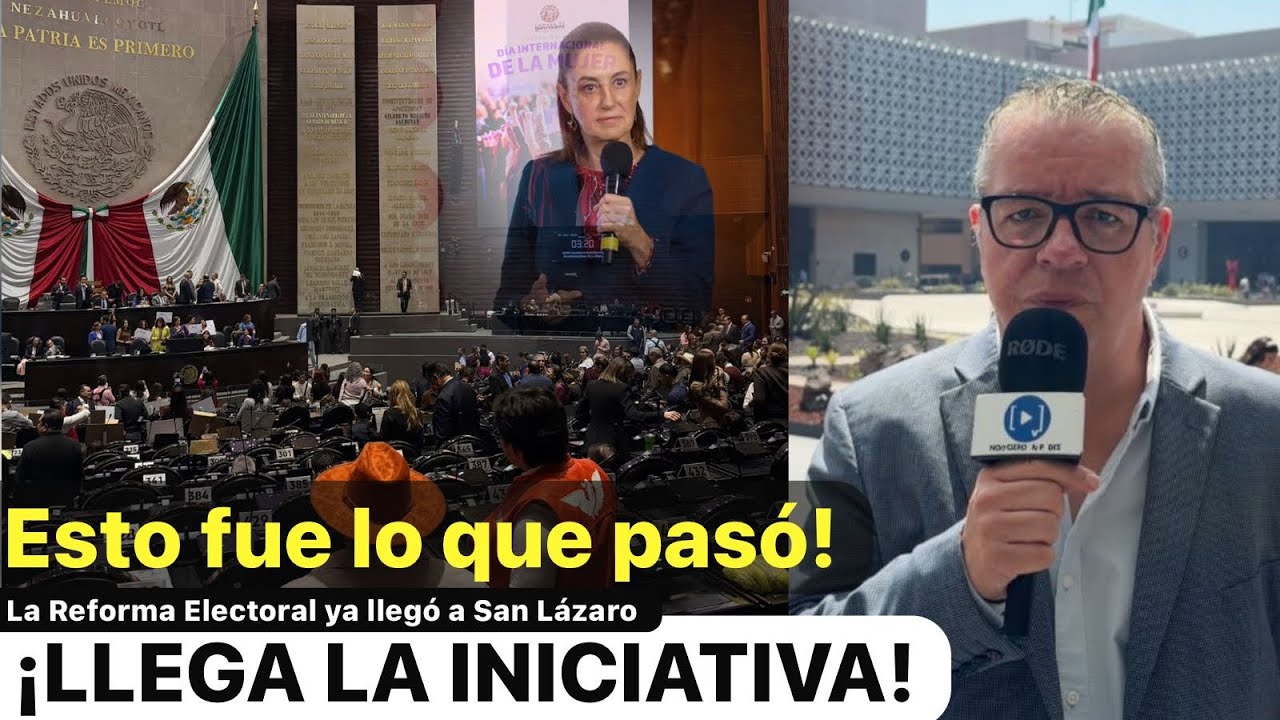 🔴 Llega la propuesta de Reforma Electoral a la Cámara de Diputados