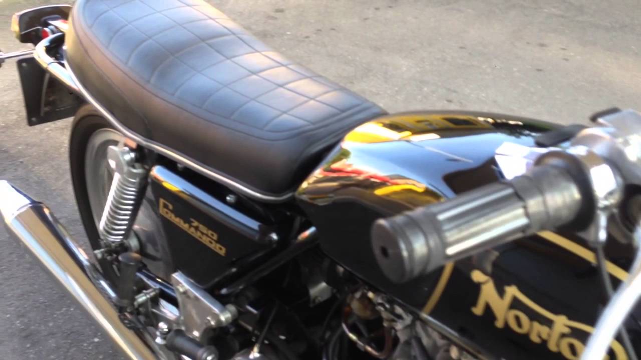 1969 Norton Commando 750 magic sound