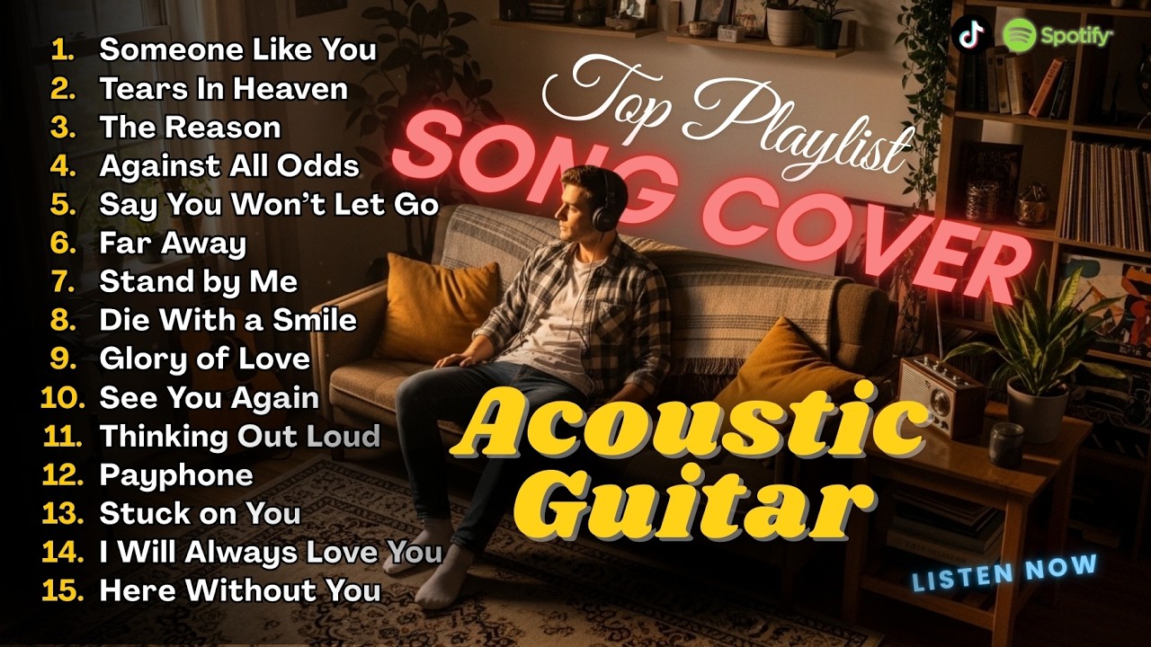 Trending Acoustic Love Songs 🎶 English Guitar Covers Playlist