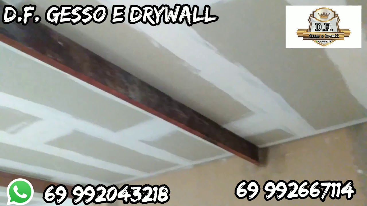 Forro de gesso em Porto Velho Rond&ocirc;nia