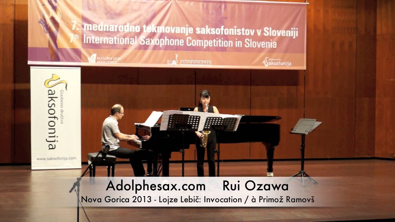 Rui Ozawa - Nova Gorica 2013 - Lojze Lebič:  Invocation : &agrave; Primož Ramov&scaron;