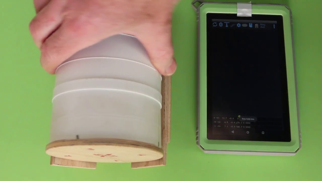 DistoX calibration kit for cave survey