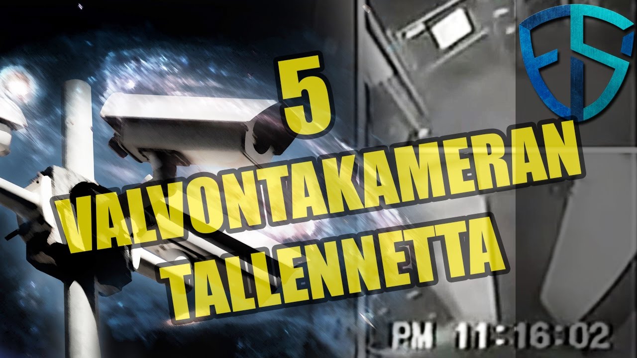 5 Valvontakameran tallennetta | Todistusaineistoa ja paranormaalia toimintaa