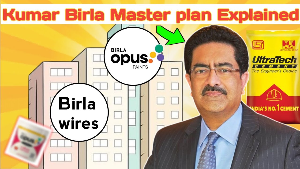 Kumar Mangalam Birla Master plan Explained| Why Birla Group Entering Into paints And Wiring Industry