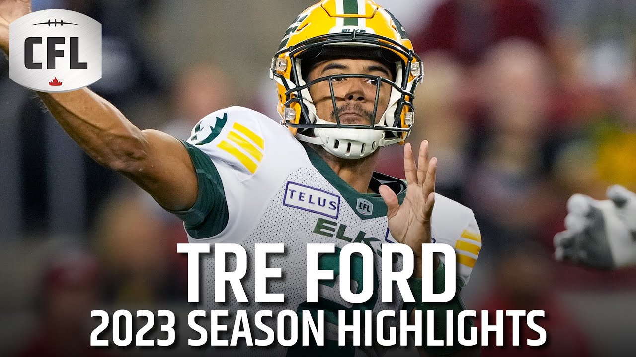 Tre Ford 2023 CFL Highlights