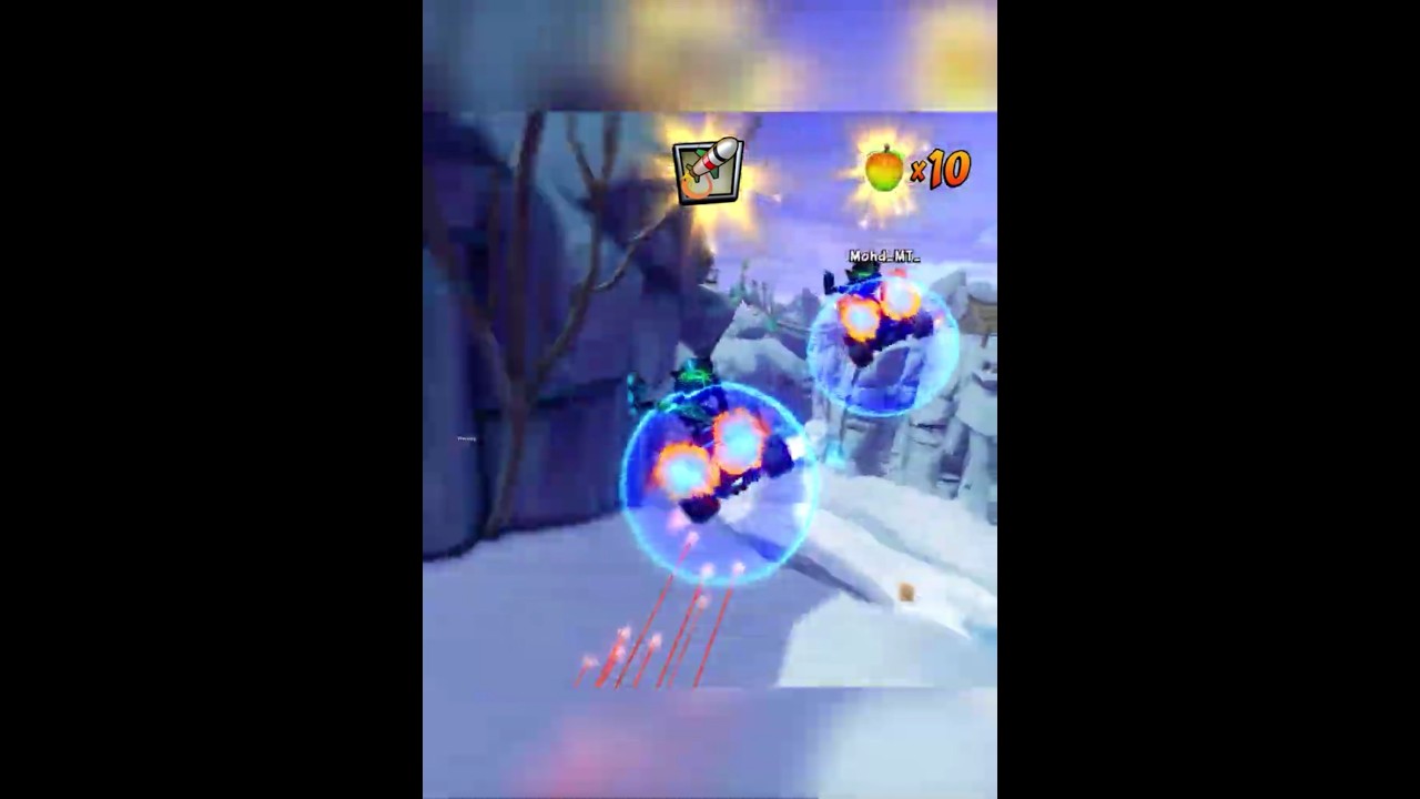 shield race #2 CTR:NF #crashbandicoot  #shorts